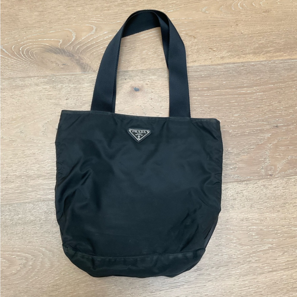 Prada Black Nylon Shoulder Bag